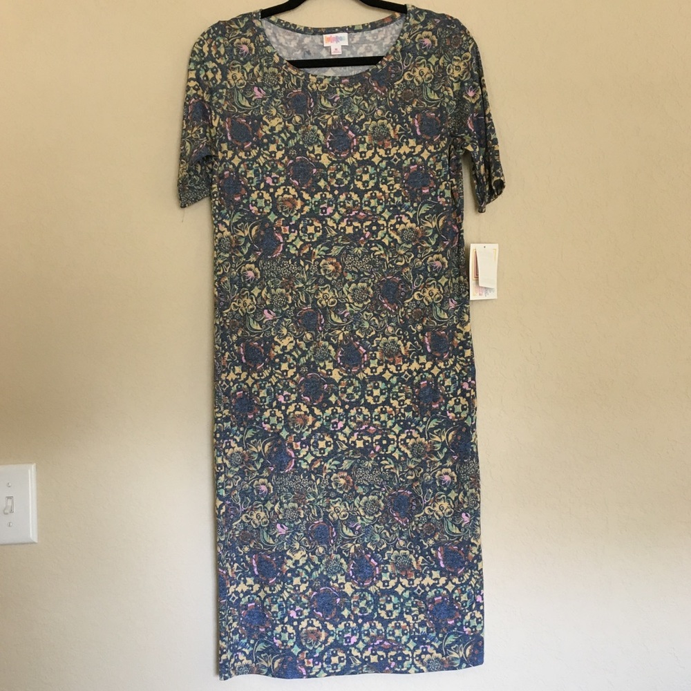 LuLaRoe Julia Dress sz M